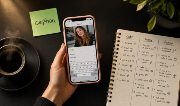 Plus de 300 légendes pour les filles sur Instagram (18 listes, classées par ambiance)