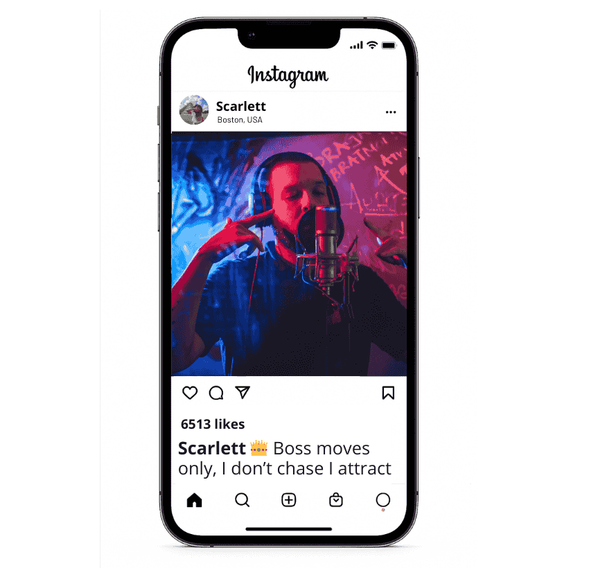 Attitude Rap Captions pour Instagram