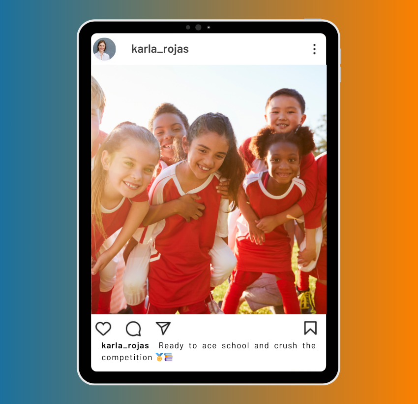 Back to School Sports Team Captions