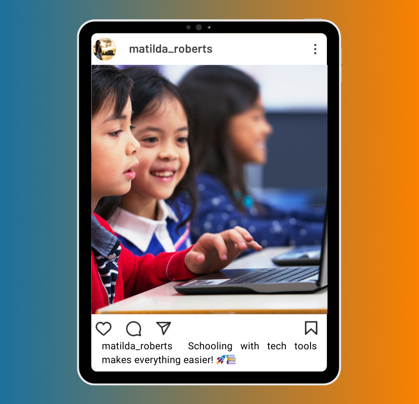 Back to School Tech Captions