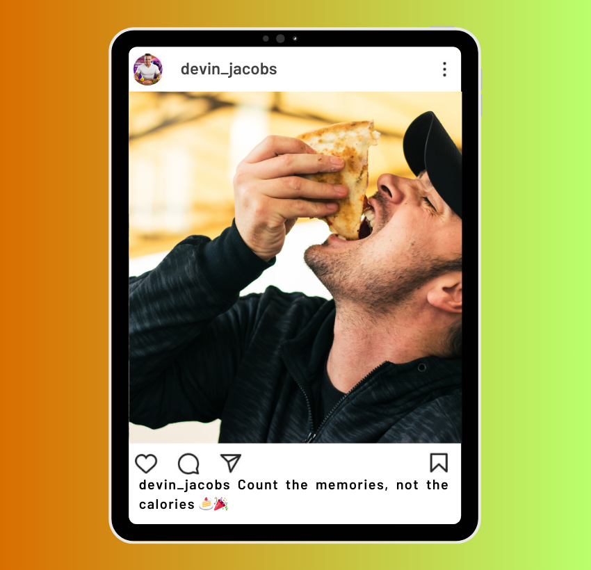 Badass Food Lover Captions