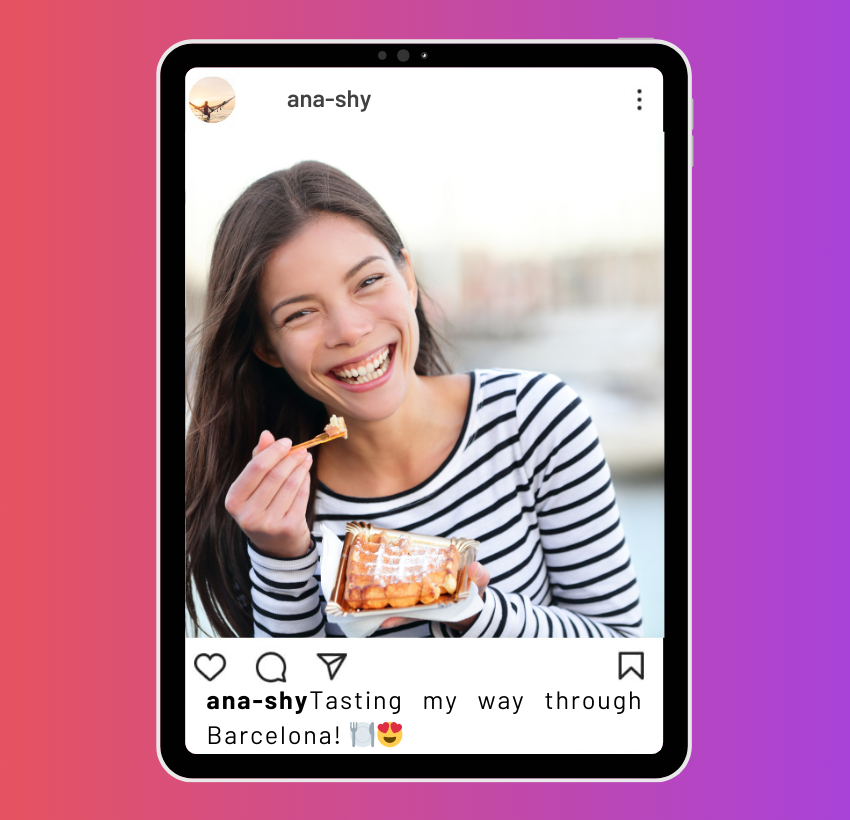 Barcelona Food Instagram Captions