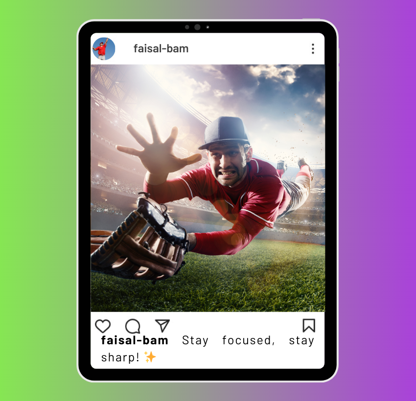 Baseball Catcher Instagram Captions