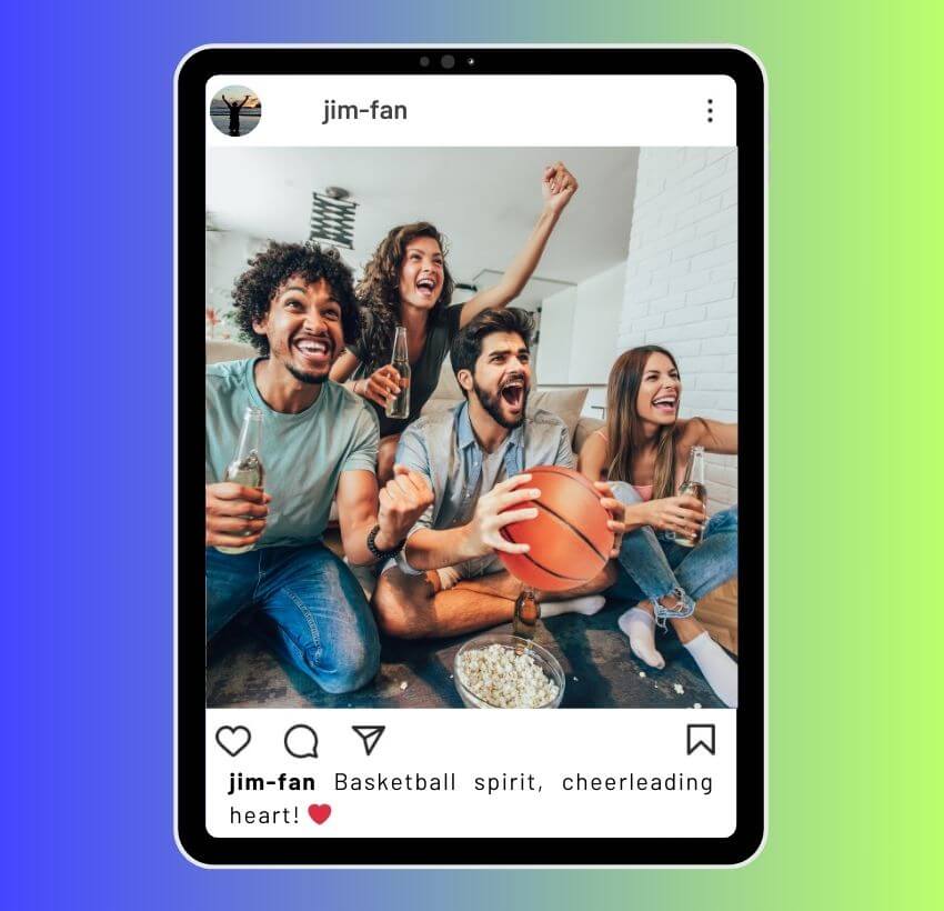 Basketball Cheer Instagram Captions