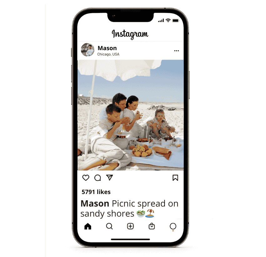Beach Picnic Captions for Instagram
