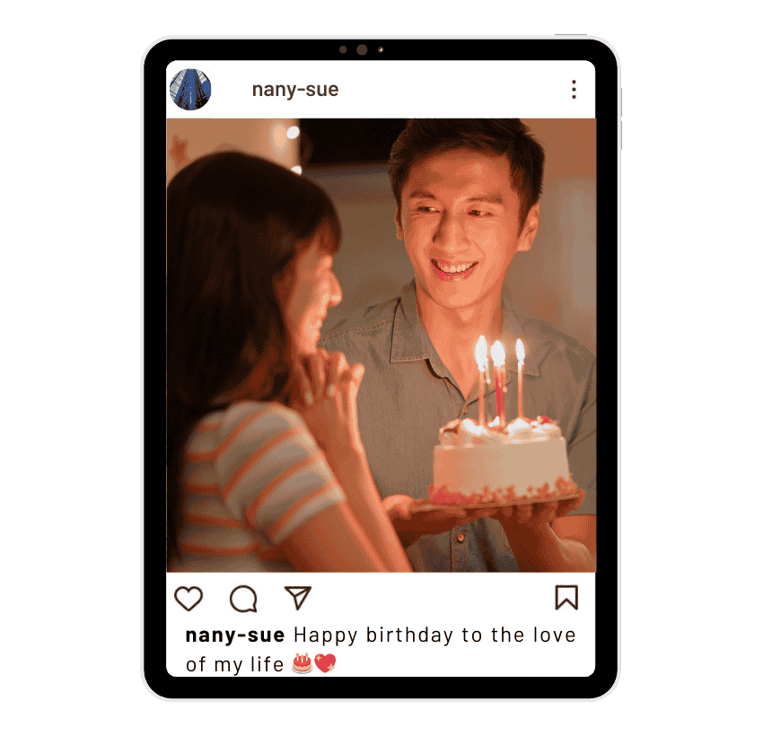 Legendas para a noite de aniversário do Instagram