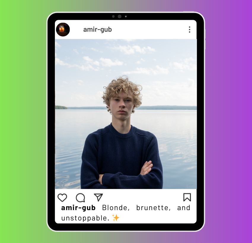 Blonde and Brunette Duos Captions for Instagram