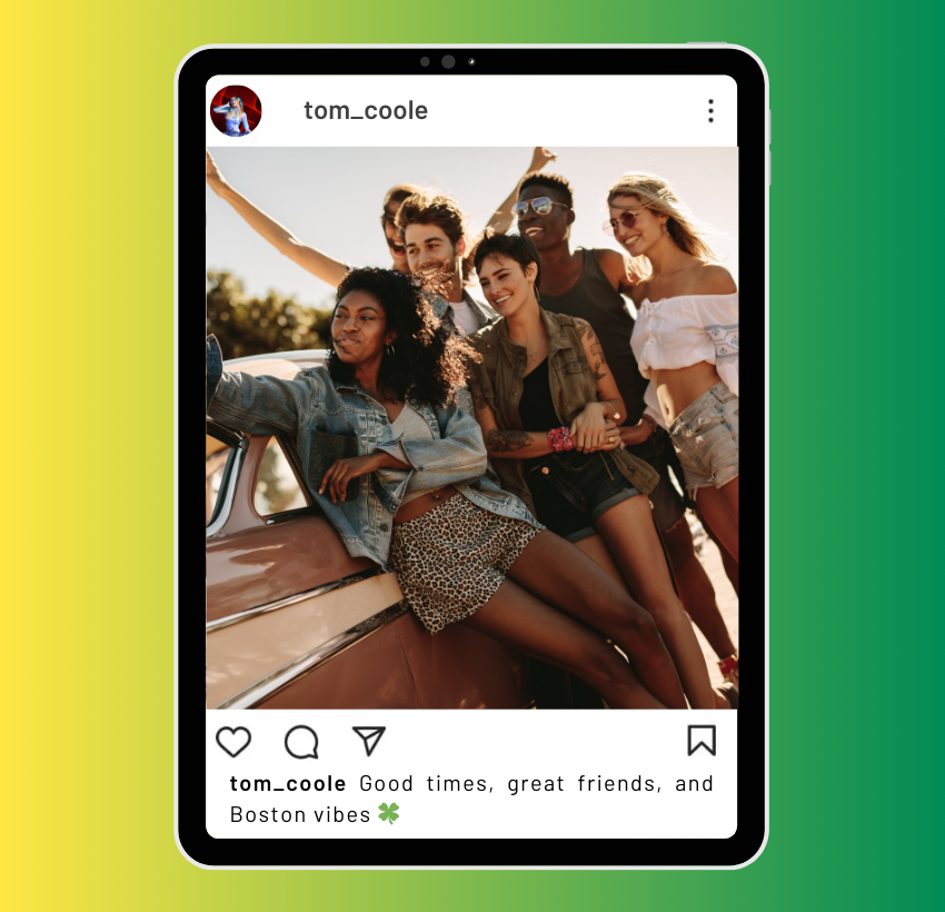 Boston Instagram Captions for Friends