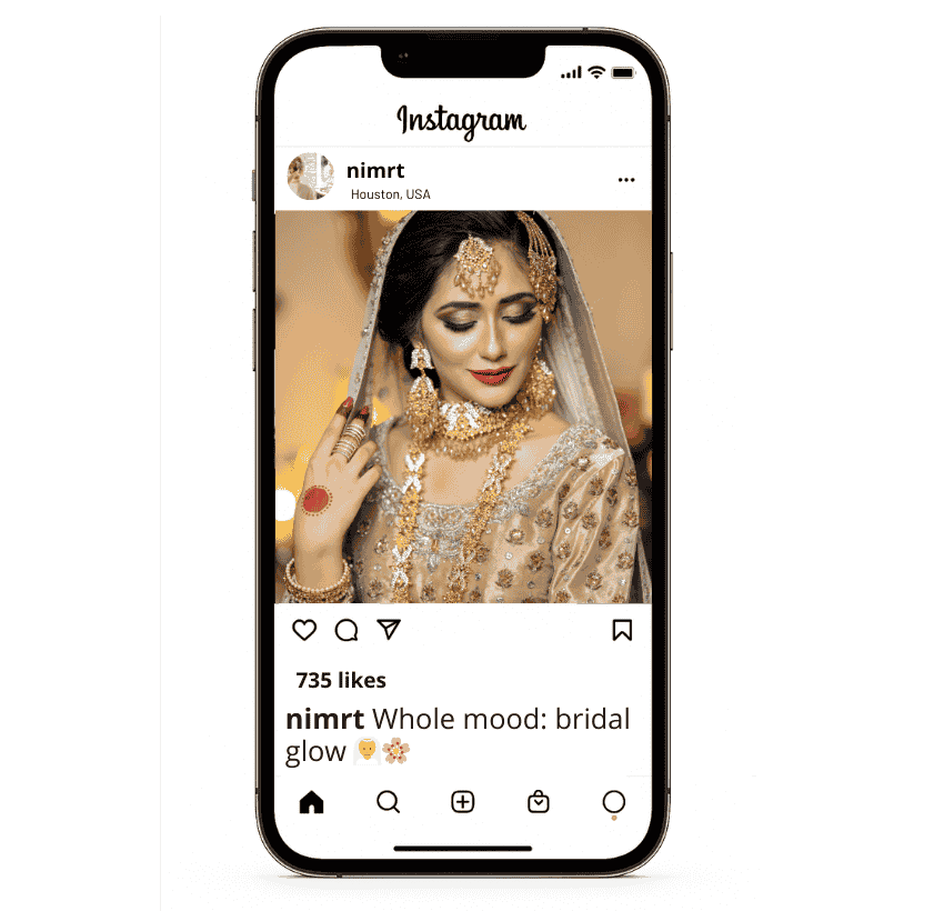 Bridal Outfit Captions for Instagram