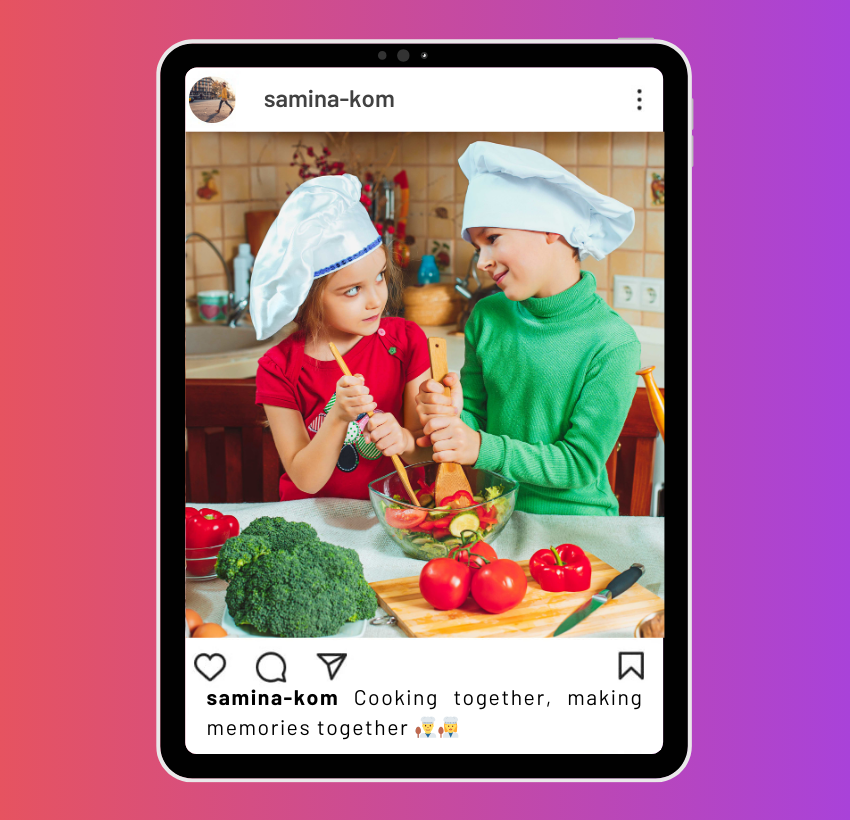 Brother Cooking Untertitel für Instagram