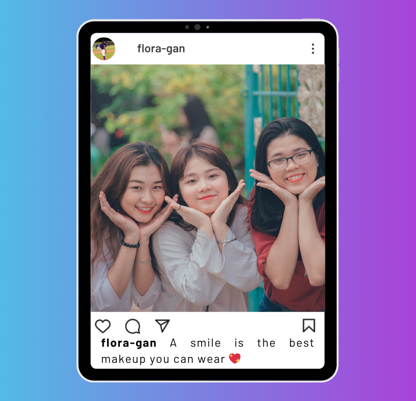 Captions for Instagram for Girls on Smile
