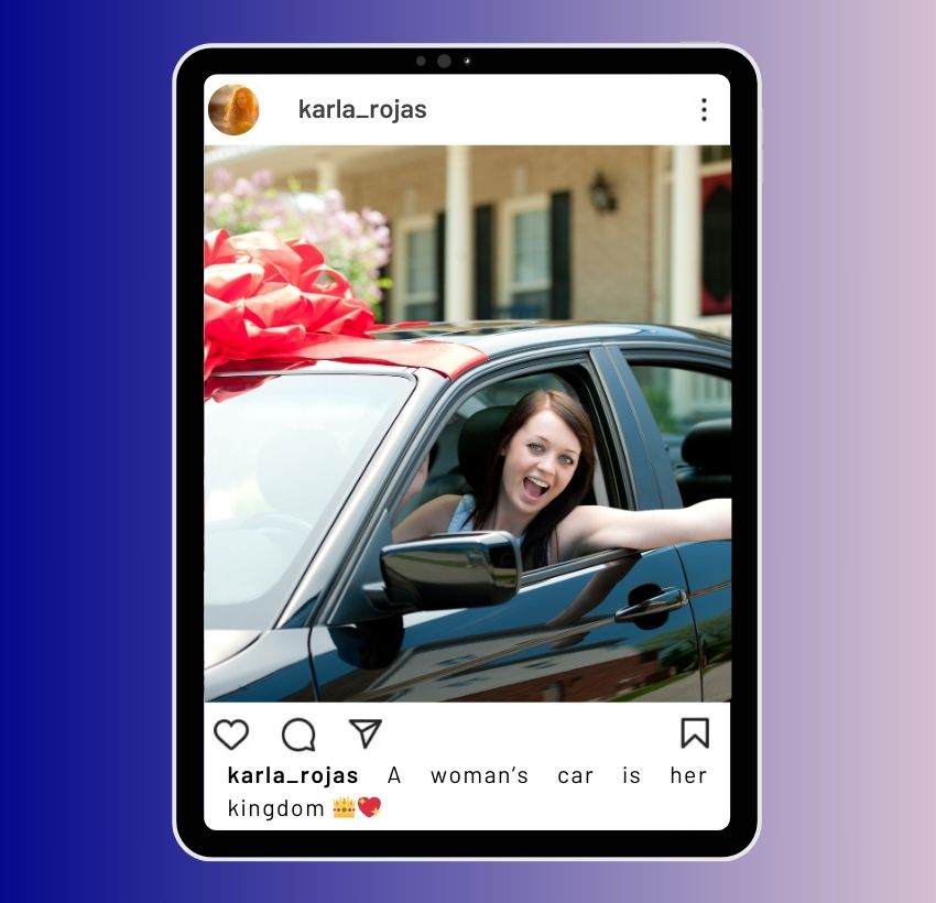 Car Captions for Instagram for Girls