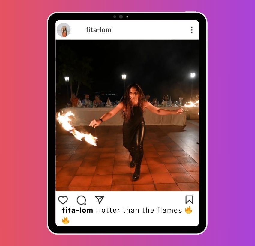 Catchy Fire Captions for Instagram