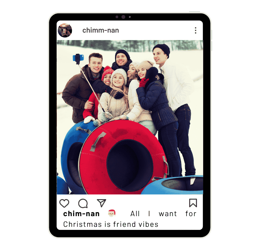 Ami de Noël Instagram Légendes