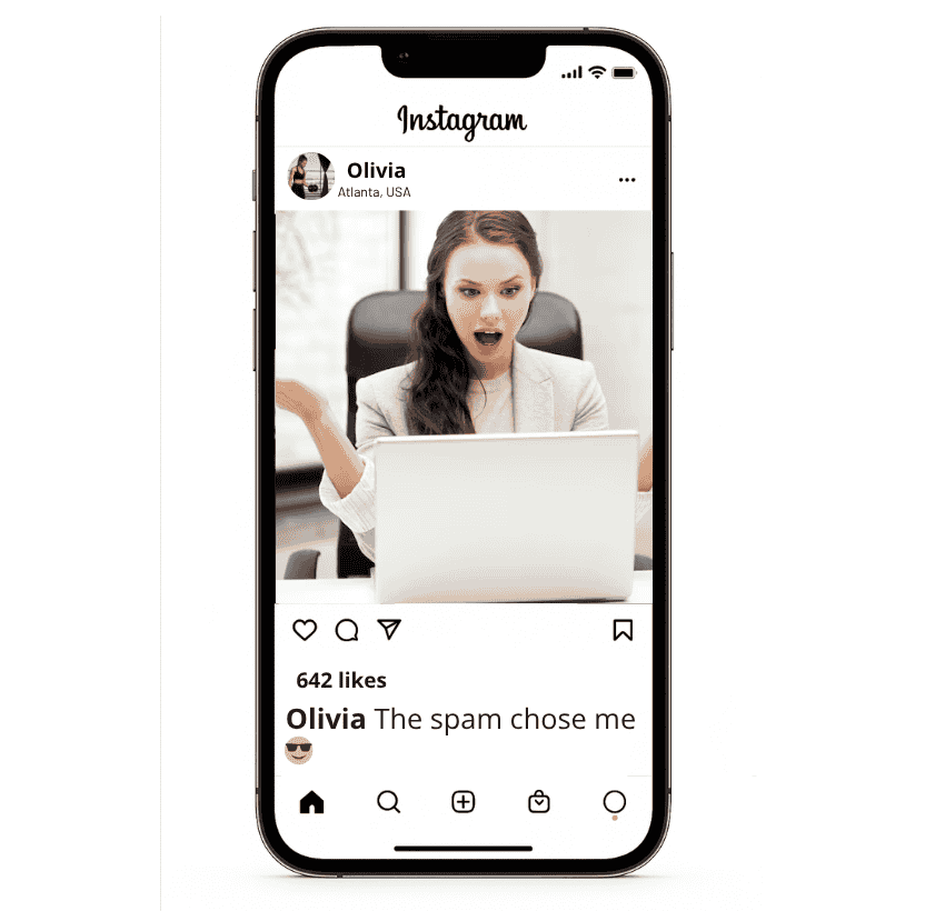 Clever Spam Captions for Instagram