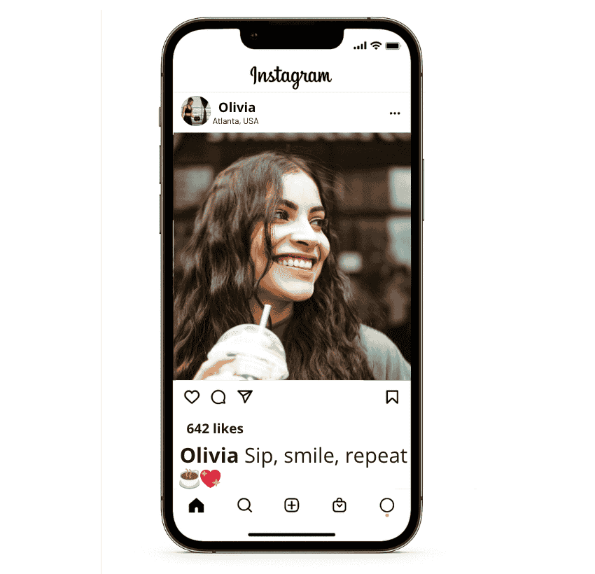 Coffee And Smile Captions For Instagram
