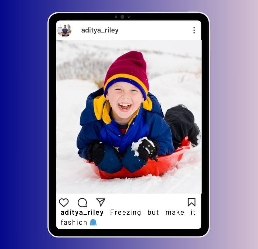 Cold Weather Captions for Instagram