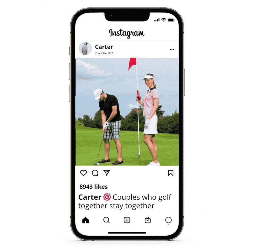 Couple Golf Captions for Instagram