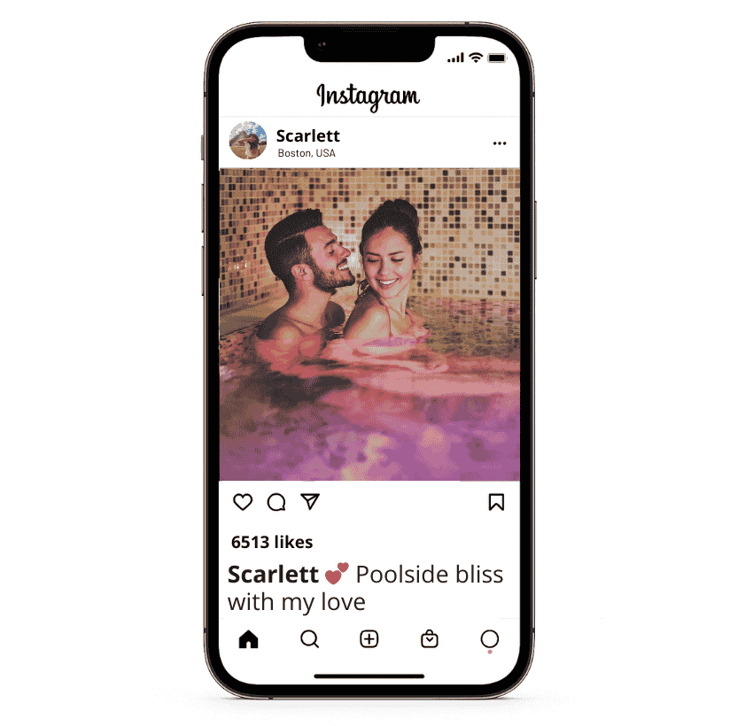 Couple Pool Captions for Instagram
