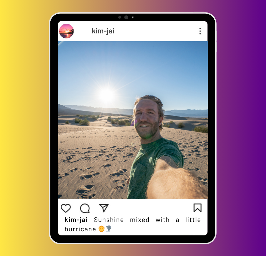 Legendas fofas para o Instagram da Califórnia