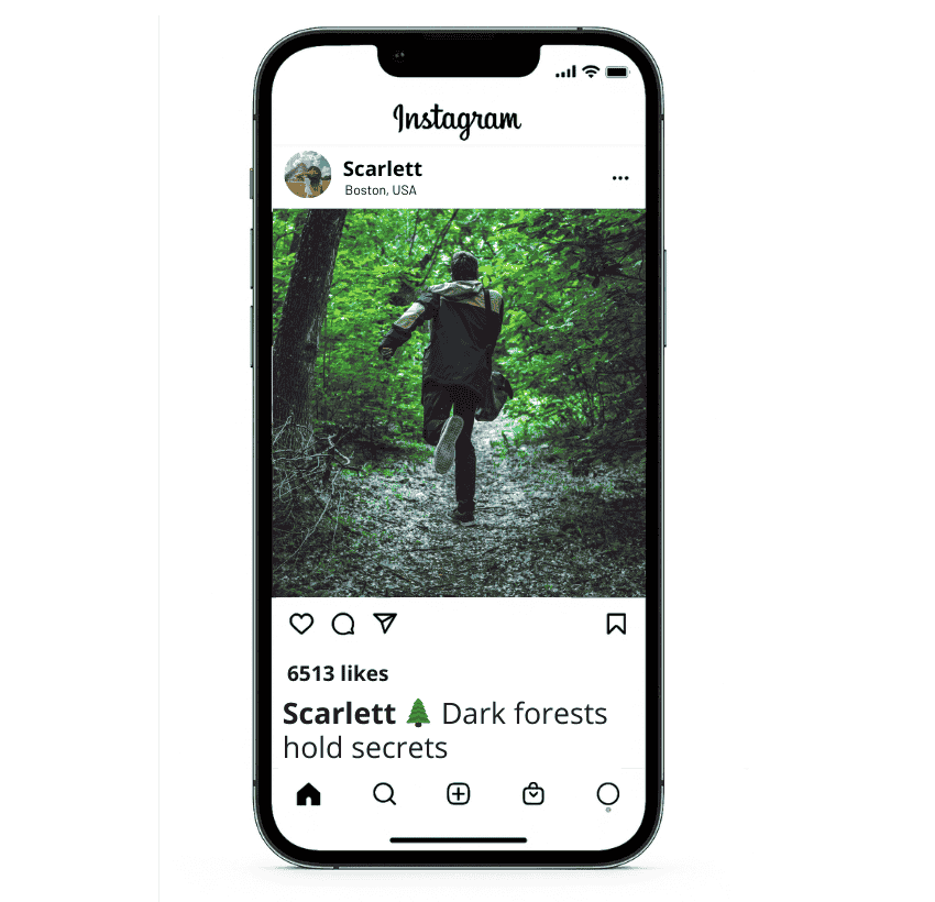 Dark Nature Captions for Instagram