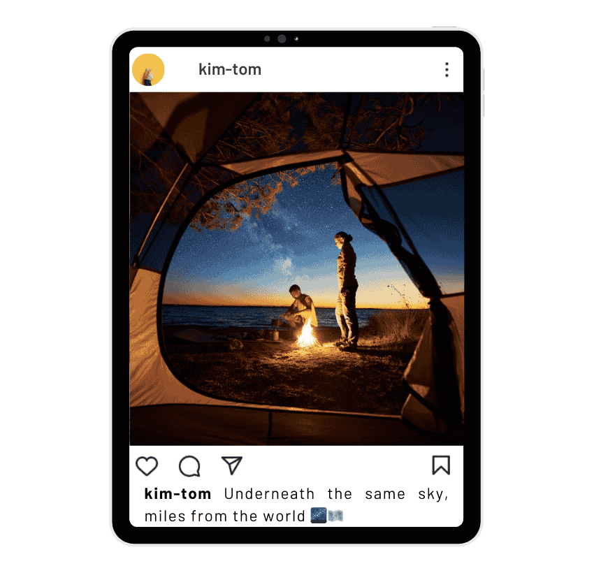Desert Camping Captions for Instagram