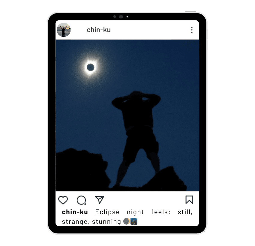 Eclipse Night Captions