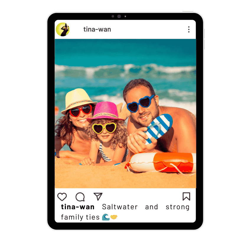 Family Beach Captions for Instagram
