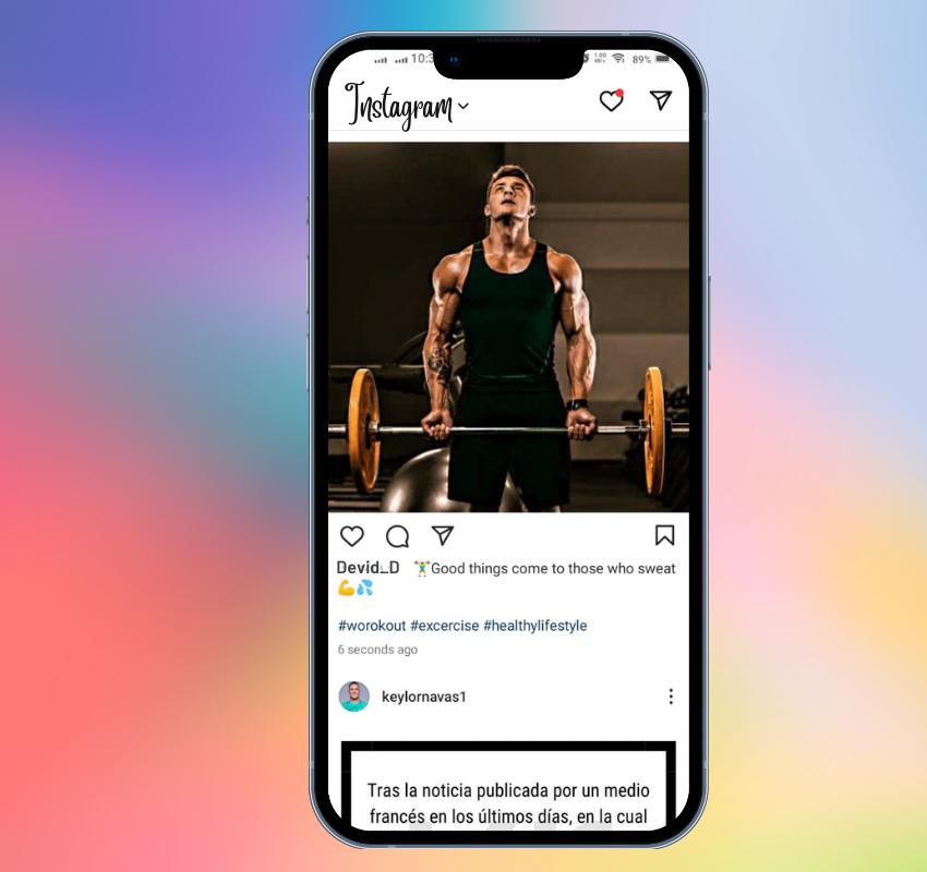 man doing workout