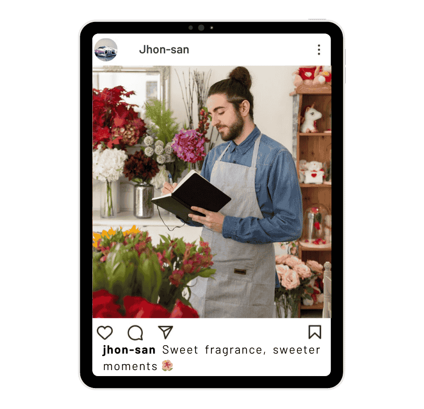 Flower Shop Captions for Instagram