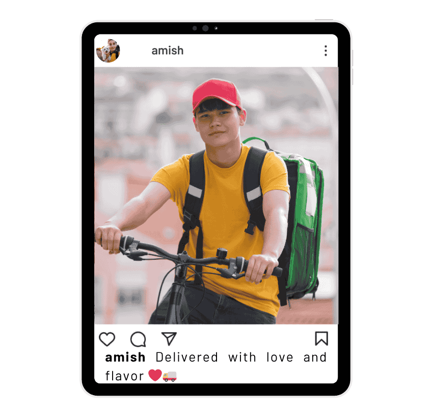 Food Delivery Captions for Instagram