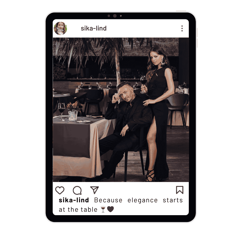 Jantar formal Instagram Legendas