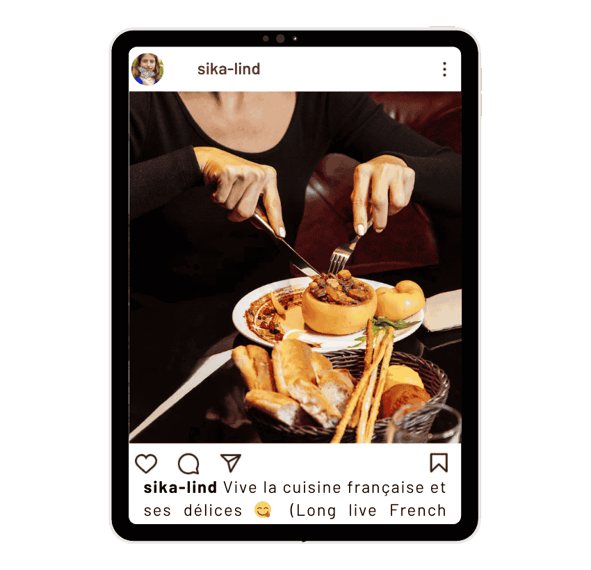 French Food Captions Instagram