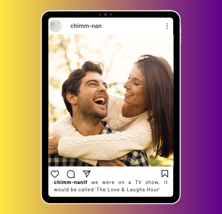 Leyendas divertidas para parejas en Instagram