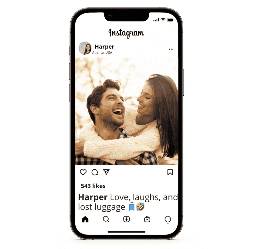 Didascalie divertenti sulla luna di miele per Instagram