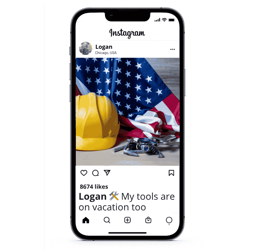 Leyendas divertidas del Día del Trabajo Instagram
