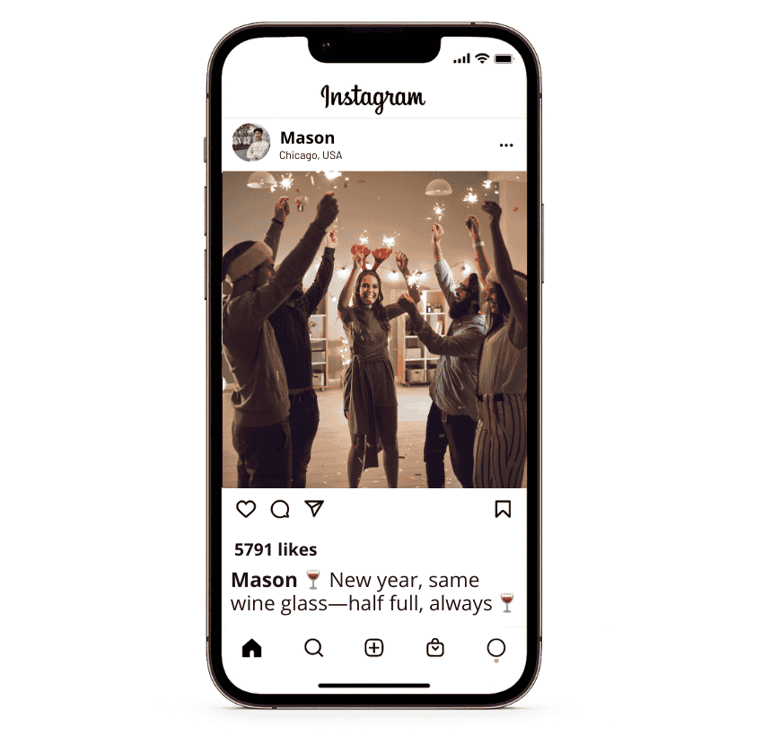 Funny NYE Captions for Instagram
