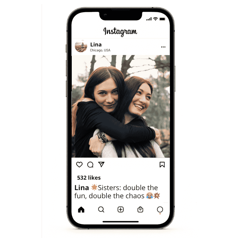 Funny Sister Captions for Instagram
