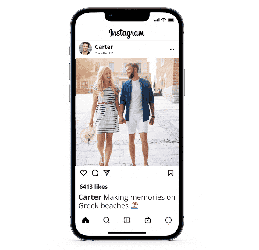 Griechenland-Urlaub Instagram Bildunterschriften