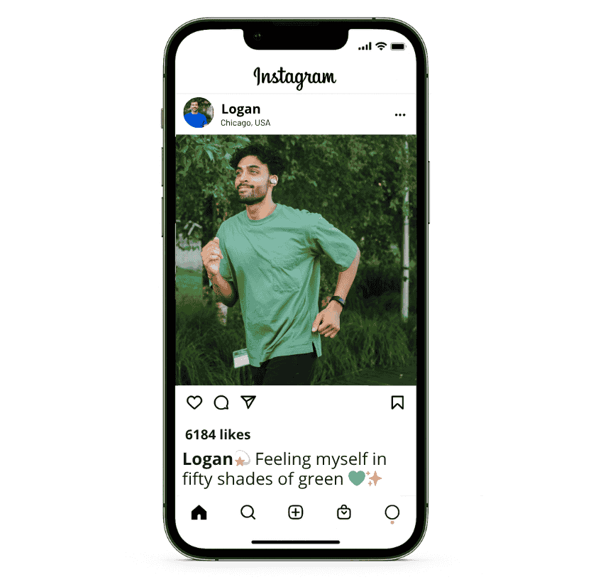 Green Outfit Captions for Instagram