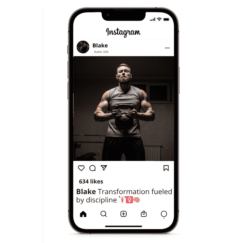 Gym Transformation Captions for Instagram