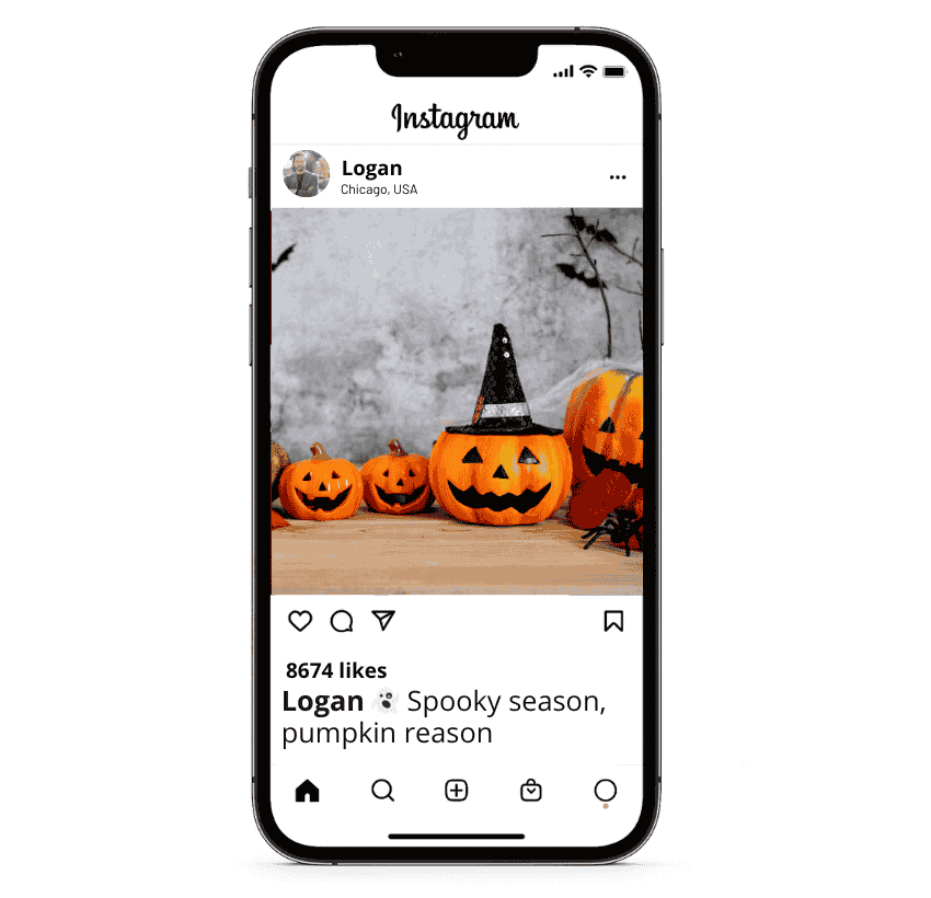 Halloween Pumpkin Instagram Captions