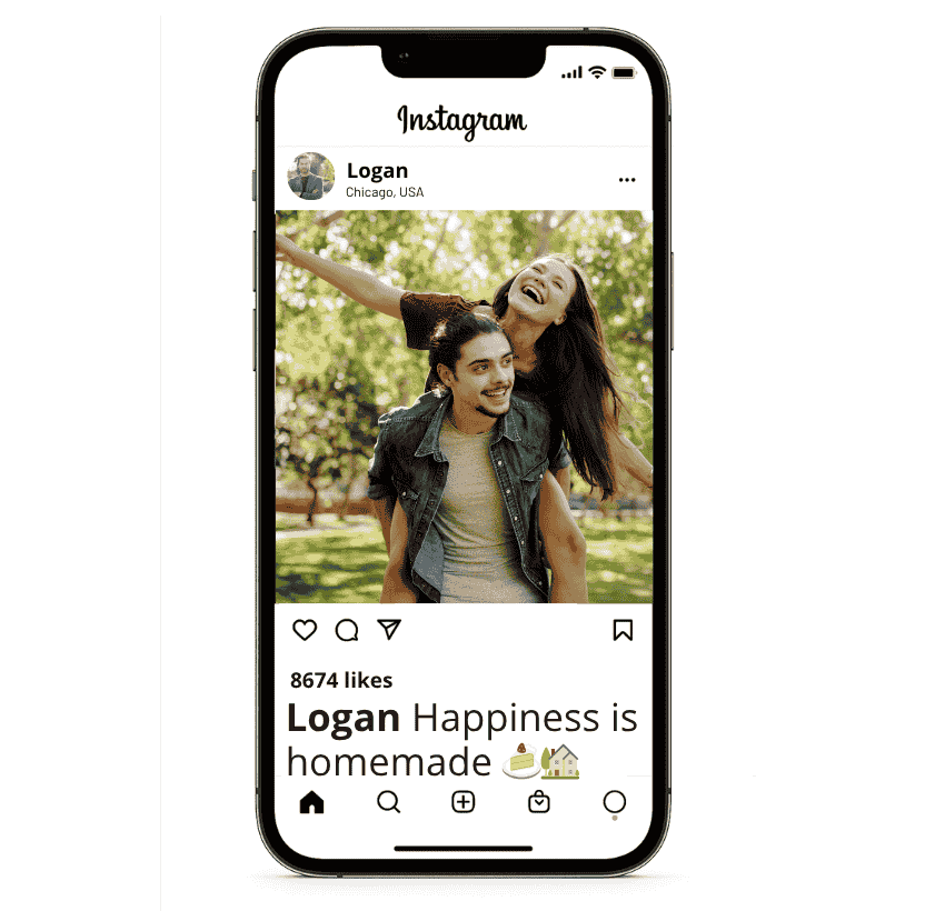 Didascalie per la vita felice per Instagram