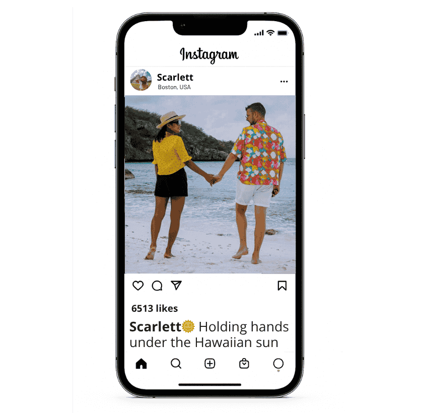 Hawaii Instagram Captions for Couples