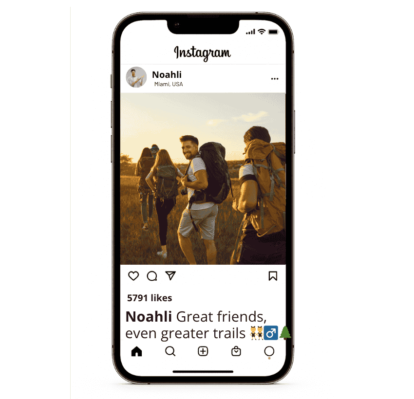 Caminhada com amigos Instagram Legendas