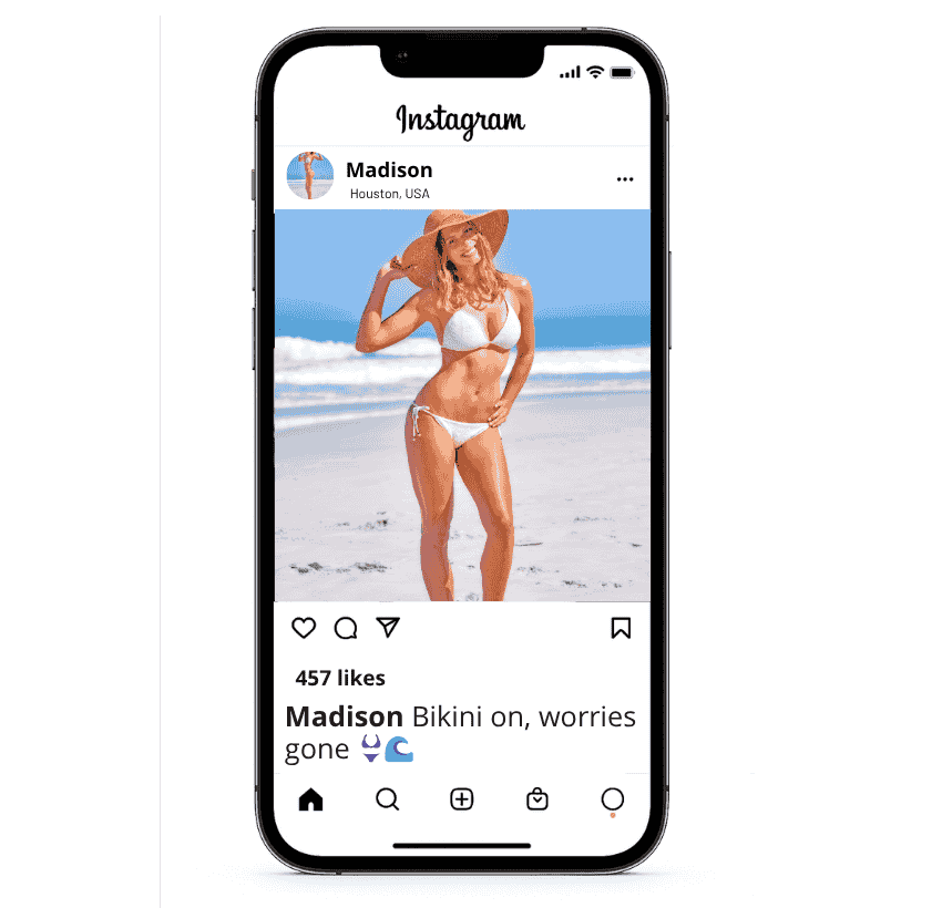 Hot Bikini Captions for Instagram