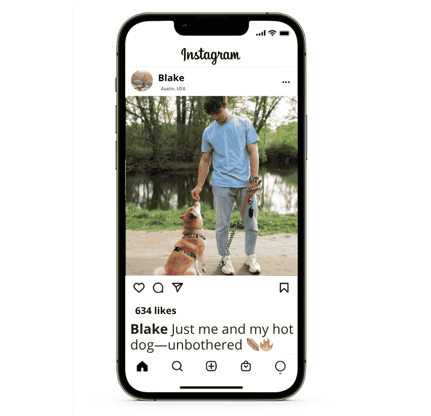 Hot Dog Captions for Instagram