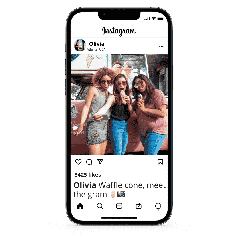 Ice Cream Cone Instagram Captions