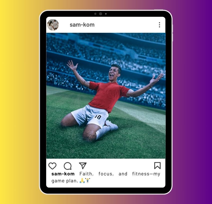 Instagram Bijschriften voor Christelijke Atleten