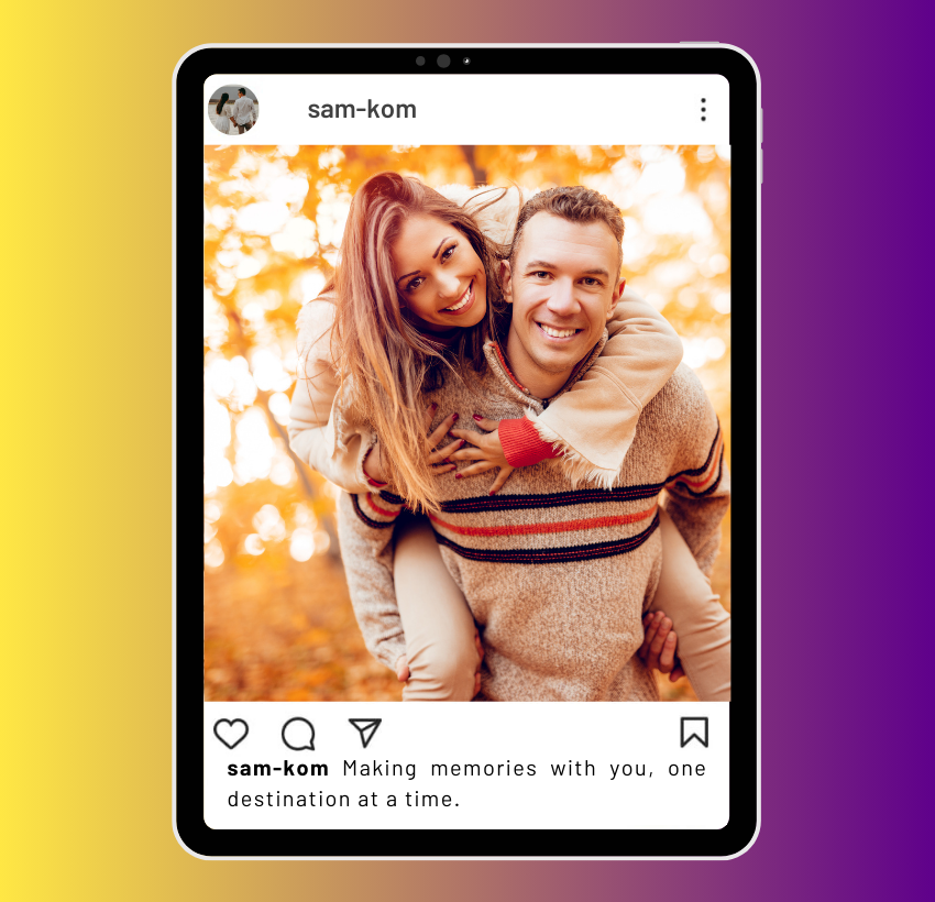 Instagram Leyendas para parejas de vacaciones